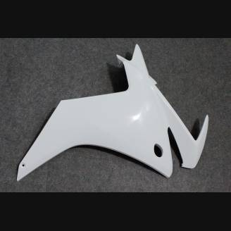 Complete and unpainted fairing in abs with front fender 