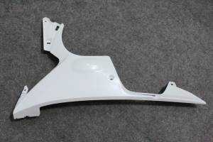 Complete and unpainted fairing in abs with front fender 