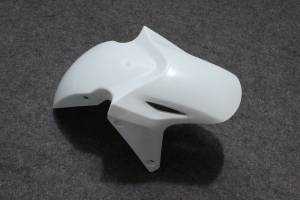 Complete and unpainted fairing in abs with front fender 