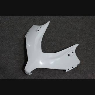 Complete and unpainted fairing in abs with front fender 