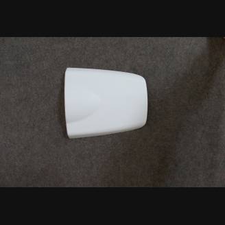 Complete and unpainted fairing in abs with front fender 