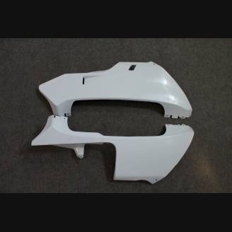Complete and unpainted fairing in abs with front fender 