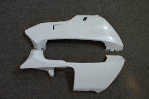 Complete and unpainted fairing in abs with front fender 
