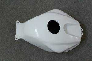 Complete and unpainted fairing in abs with front fender 