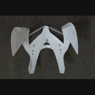 Complete and unpainted fairings in abs with front fender 