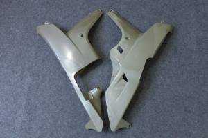 Complete and unpainted fairings with front fender 