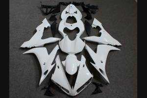 Complete and unpainted fairing in abs without front fender 