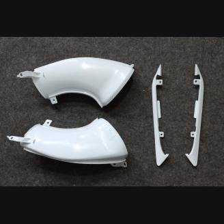 Complete and unpainted fairings in abs with front fender INJ 