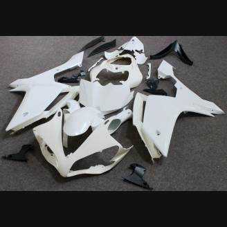 Complete and unpainted fairings in abs with front fender INJ 