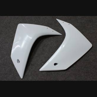 Complete and unpainted fairings in abs with front fender INJ 