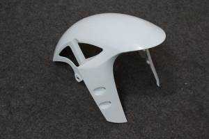 Complete and unpainted fairings in abs with front fender 