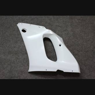 Complete and unpainted fairings in abs with front fender INJ 