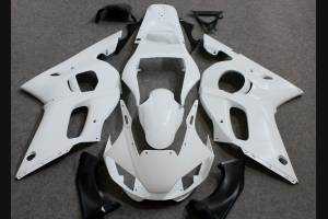 Complete and unpainted fairings in abs with front fender INJ 
