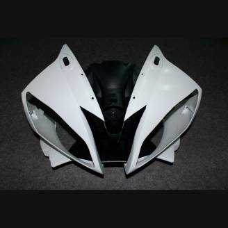 Complete and unpainted fairing in abs with front fender INJ 