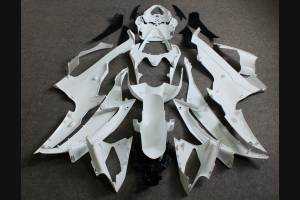 Complete and unpainted fairings in abs with front fender 