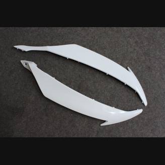 Complete and unpainted fairings in abs with front fender 