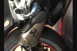 Complete and painted fairings with back seat Neoprene seat DUCV4CHP