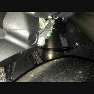 Verkleidungen mit Kotflugel mit Neoprene Hoecker lackiert DUCV4CHP