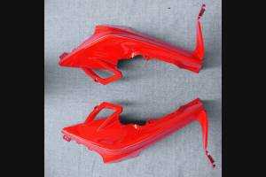 Complete and painted fairings in abs HND CBR 6CF BL 