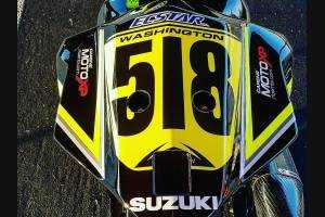 Carénages peinture GSX611 MT16