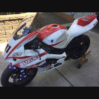 Complete and painted fairings GSX107 ESMT 