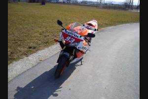 Lackierte Straße Verkleidung auf ABS kompatibel mit Honda CBR 600 RR 2005 - 2006 - MXPCAV7641