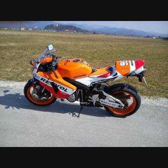 Painted street fairings in abs compatible with Honda CBR 600 RR 2005 - 2006 - MXPCAV7641