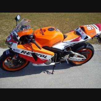 Painted street fairings in abs compatible with Honda CBR 600 RR 2005 - 2006 - MXPCAV7641