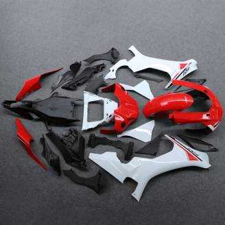 Complete and painted fairings in abs YMH R1 REDWHT