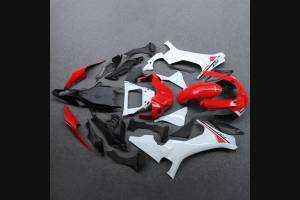 Complete and painted fairings in abs YMH R1 REDWHT