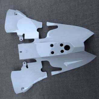 Complete and painted fairings in abs YMH R1 E BF 