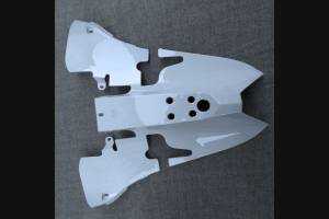 Complete and painted fairings in abs YMH R1 E BF 