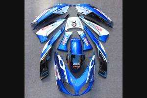 Complete and painted fairings for TMax 500 YAMT500 01 BLWT