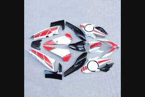 Complete and painted fairings for TMax 500 08/09/10/11 REDWT