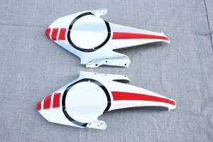 Complete and painted fairings for TMax 500 08/09/10/11 REDWT