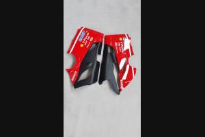 Carénages ABS peinture strett Ducati Panigale V4 pour Akrapovic Échappement DUCV4BY