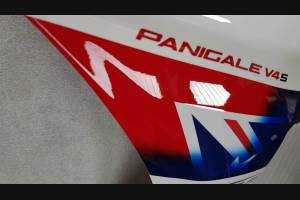 Carénages ABS peinture strett Ducati Panigale V4 pour Akrapovic Échappement DUCV4BY