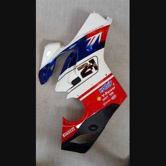 Carénages ABS peinture strett Ducati Panigale V4 pour Akrapovic Échappement DUCV4BY
