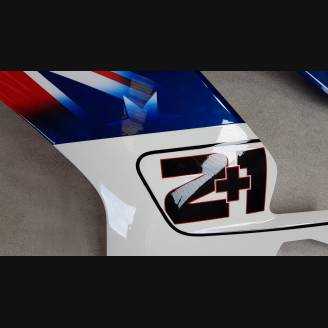 Carénages ABS peinture strett Ducati Panigale V4 pour Akrapovic Échappement DUCV4BY