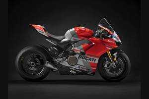 Complete and painted fairings with back seat Neoprene seat DUCV4ARPS