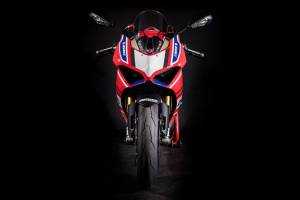 Complete and painted fairings in abs Ducati Panigale V4 for Akrapovic exhaust DUCV4MT18VS2