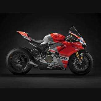 ABS Verkleidung Lackiert street Ducati Panigale V4 Akrapovic Auspuff DUCV4MT18