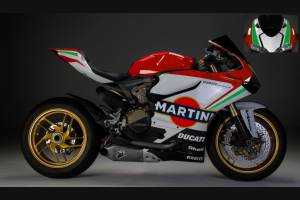 Carénages ABS peinture strett Ducati 1299 Panigale DU12 MTRRED