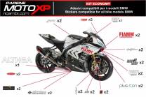 Kit adesivi compatibile con Bmw S 1000RR 2009 - 2014 - MXPKAD7988
