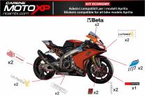 Kit de pegatinas compatible con Aprilia RSV4 2009 - 2014 - MXPKAD8028