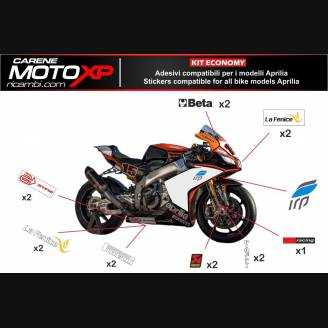 Kit adesivi compatibile con Aprilia RSV4 2015 - 2020 - MXPKAD8052