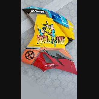 Complete and painted fairings with back seat original seat DUC99WLM