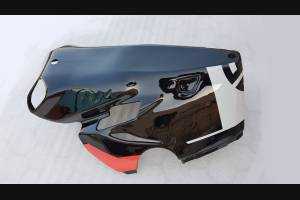 Complete and painted fairings with back seat Neoprene seat DUCV4LMT