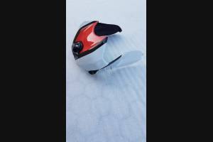 Complete and painted fairings with back seat Neoprene seat DUCV4LMT