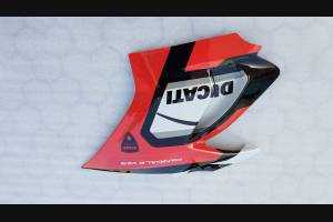carenado completo con guardabarros Barnizado Colin Neoprene DUCV4BLRF